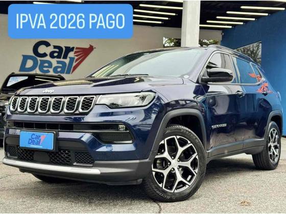 JEEP COMPASS 1.3 T270 TURBO FLEX LONGITUDE AT6